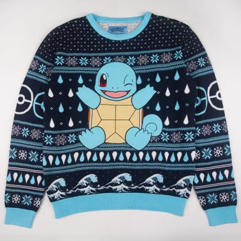 Pokémon Squirtle Knitted Christmas Jumper
