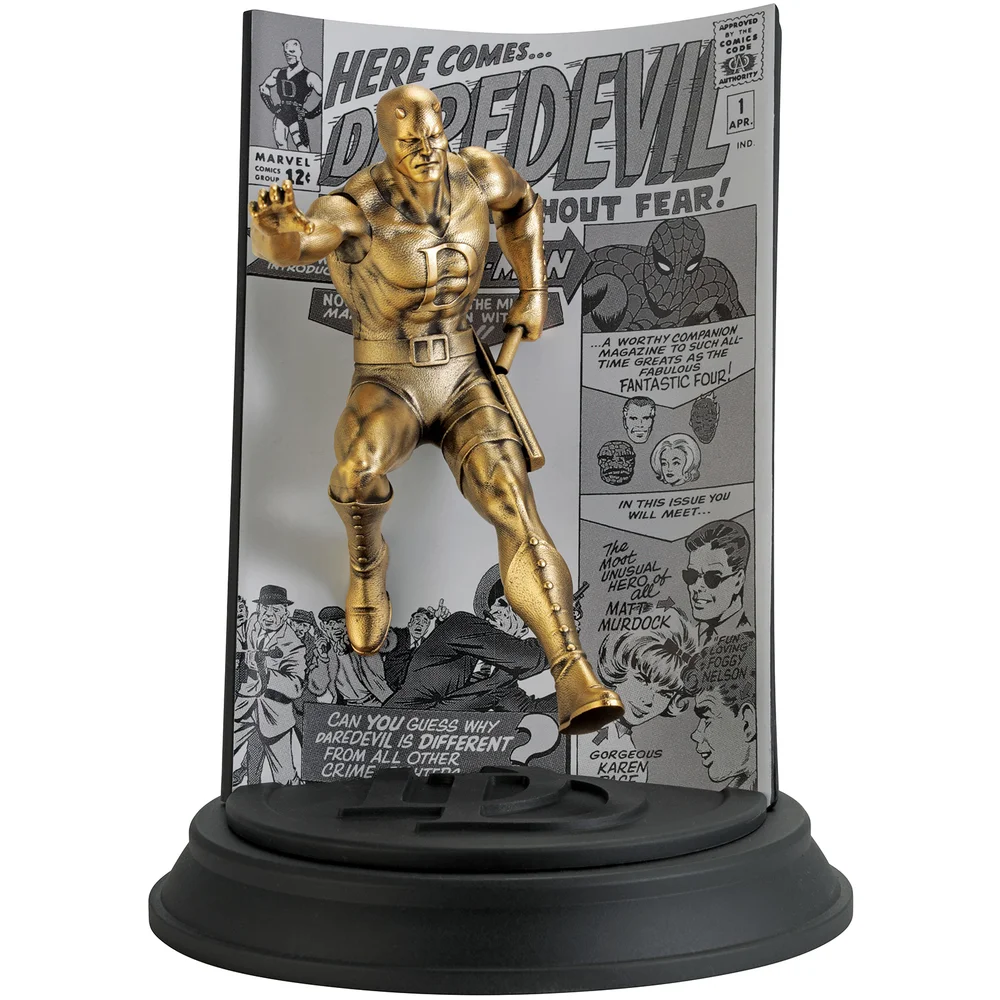 Royal Selangor Limited Edition Marvel Daredevil #1 Gilt Figurine (200 Pieces Worldwide) Bild 1