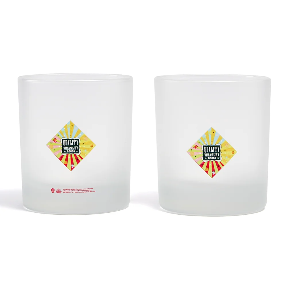 Decorsome x Harry Potter Weasley Goods Glass Tumbler Bild 1