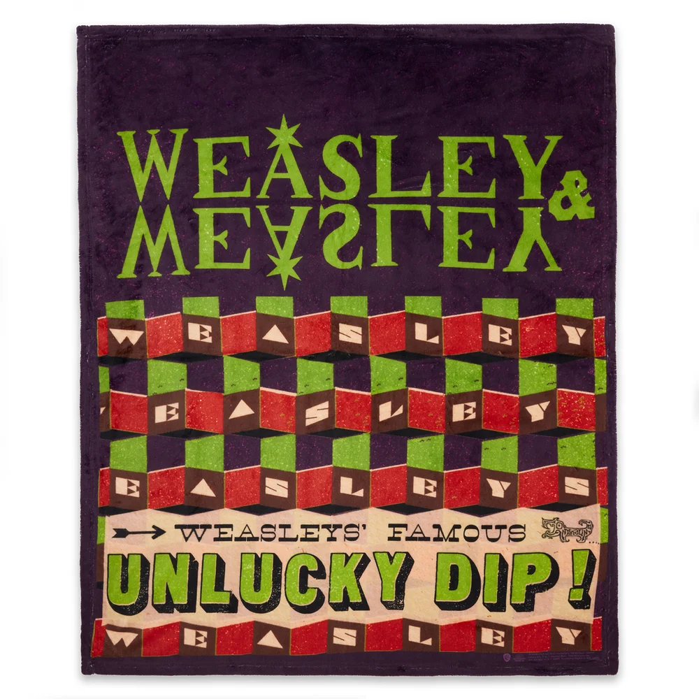 Decorsome x Harry Potter Unlucky Dip Fleece Blanket - M Bild 1