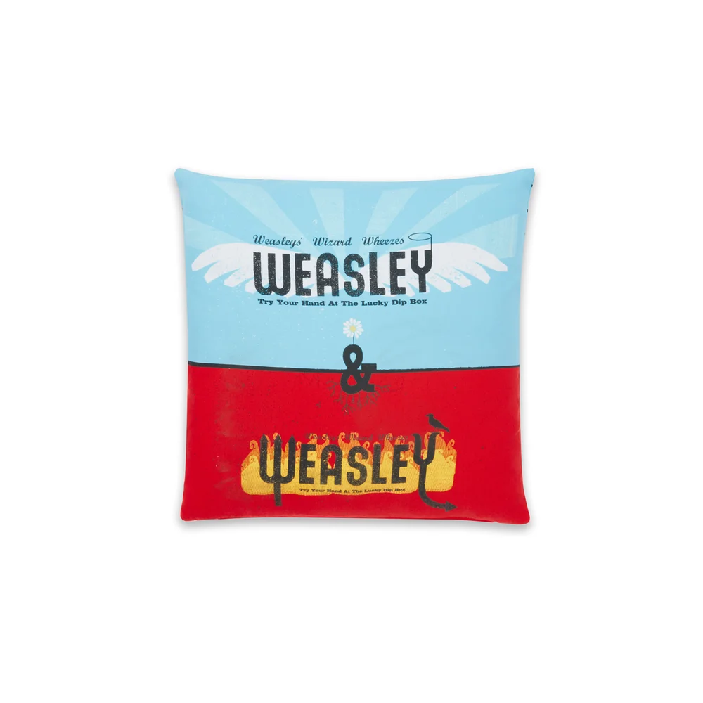 Decorsome x Harry Potter Good And Bad Square Cushion - 40x40cm - Soft Touch Bild 1