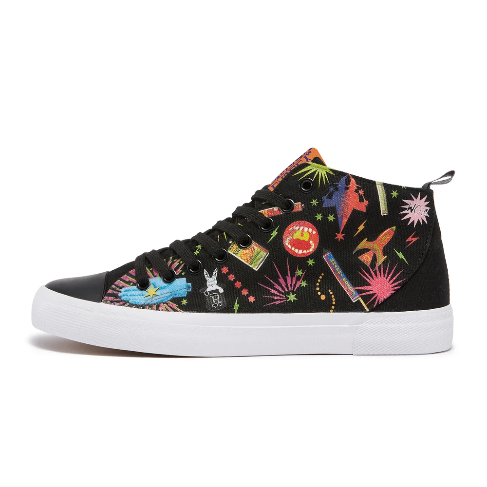 Akedo x Harry Potter Joke Shop High Top - Black - UK 3 / EU 35.5 / US Men's 3.5 / Women's 5 Bild 1