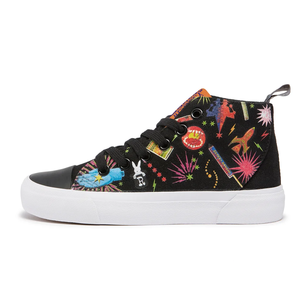 Akedo x Harry Potter Joke Shop Kids' High Top - Black - UK Kids 10 / EU28 Bild 1