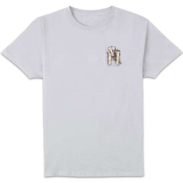 Harry Potter Hufflepuff Unisex T-Shirt - White