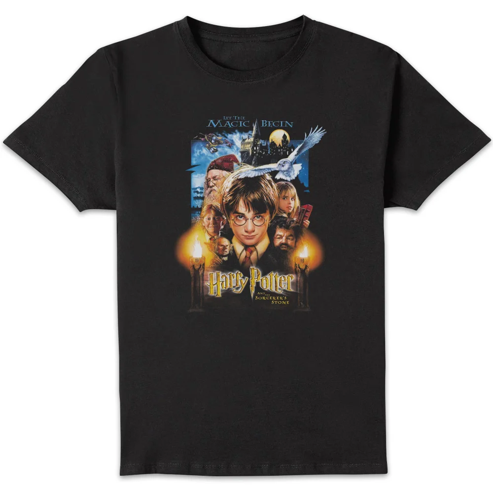 Harry Potter The Sorcerer's Stone Unisex T-Shirt - Black - S Bild 1