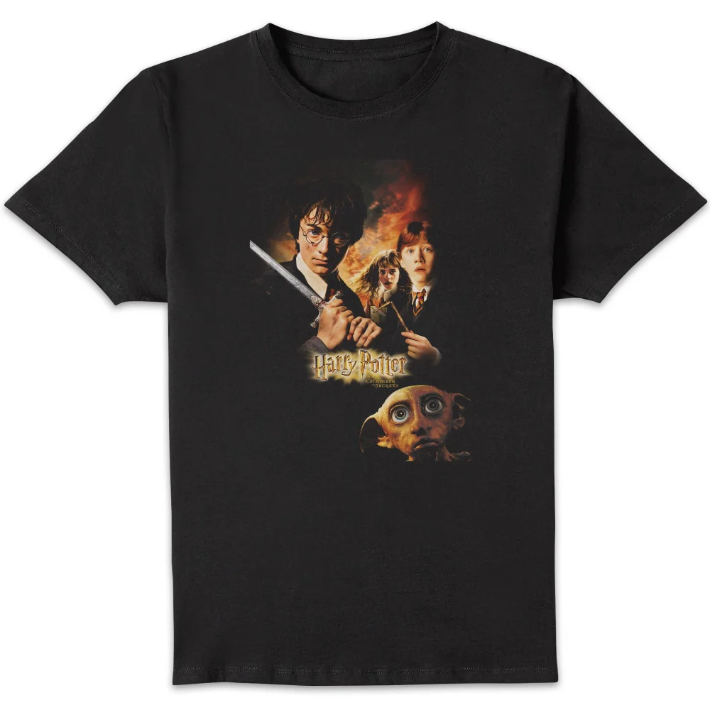 Harry Potter Chamber Of Secrets Unisex T-Shirt - Black - S Bild 1