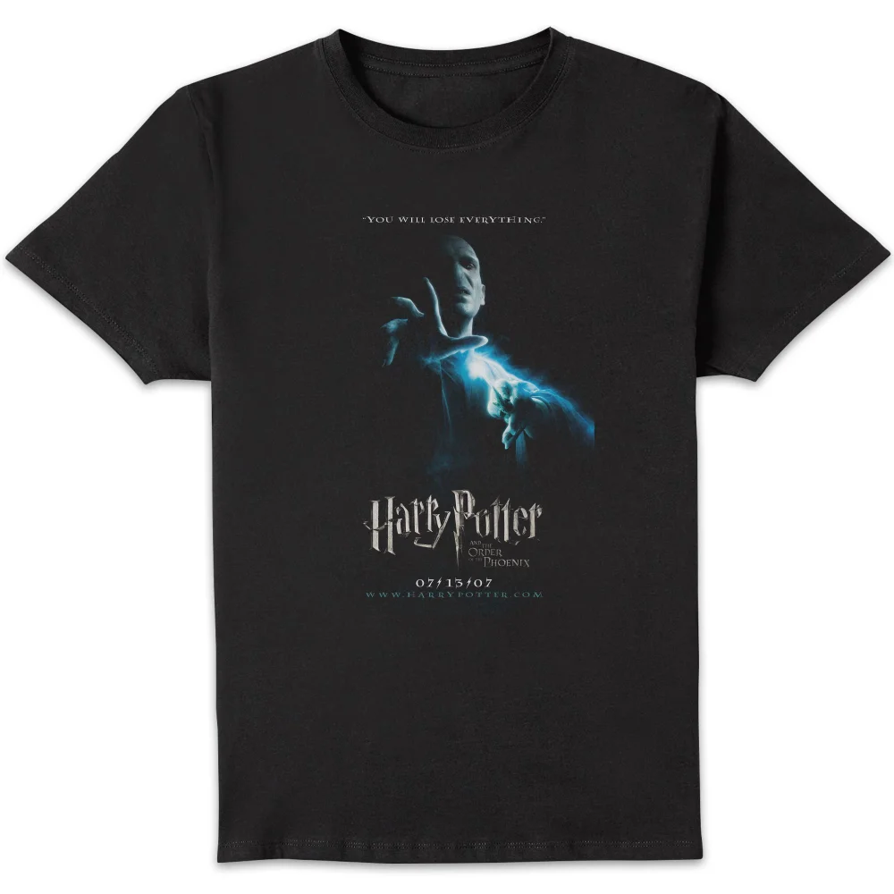 Harry Potter Order Of The Phoenix Unisex T-Shirt - Black - S Bild 1