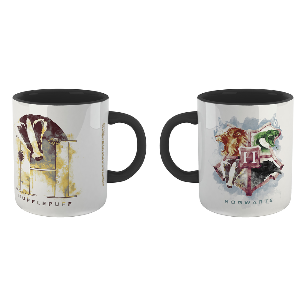 Harry Potter Hufflepuff Mug - Black Bild 1