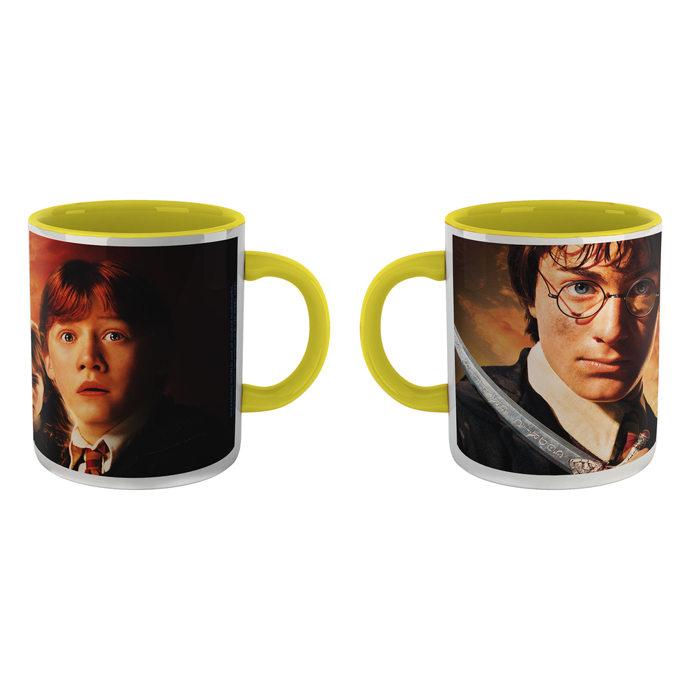 Harry Potter Chamber Of Secrets Mug - Yellow Bild 1