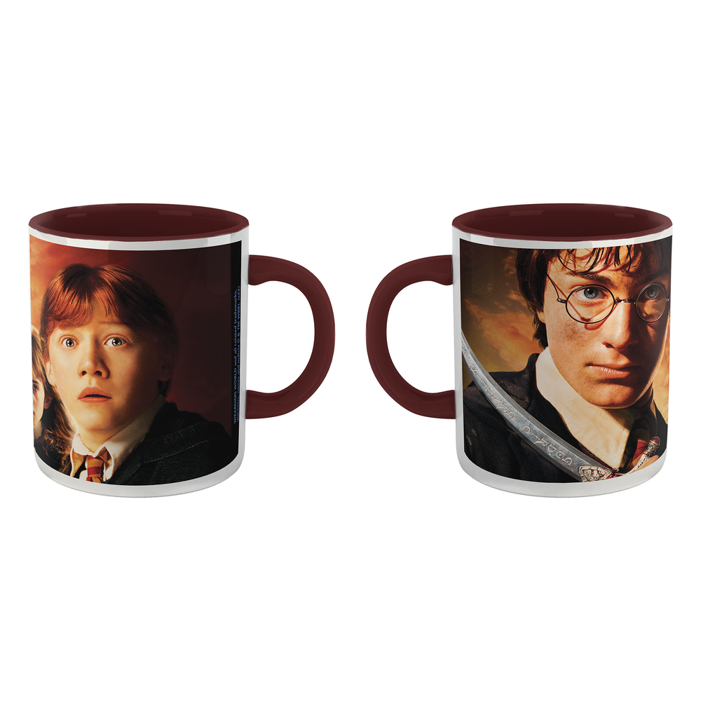 Harry Potter Chamber Of Secrets Mug - Burgundy Bild 1