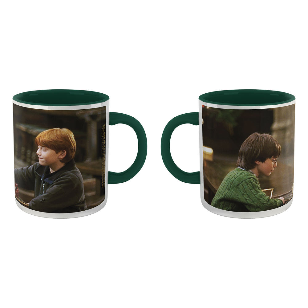 Harry Potter Harry And Ron - Playing Chess Mug - Green Bild 1
