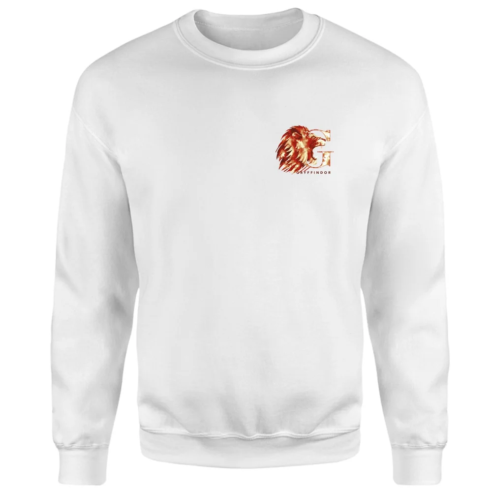 Harry Potter Gryffindor Sweatshirt - White - S Bild 1