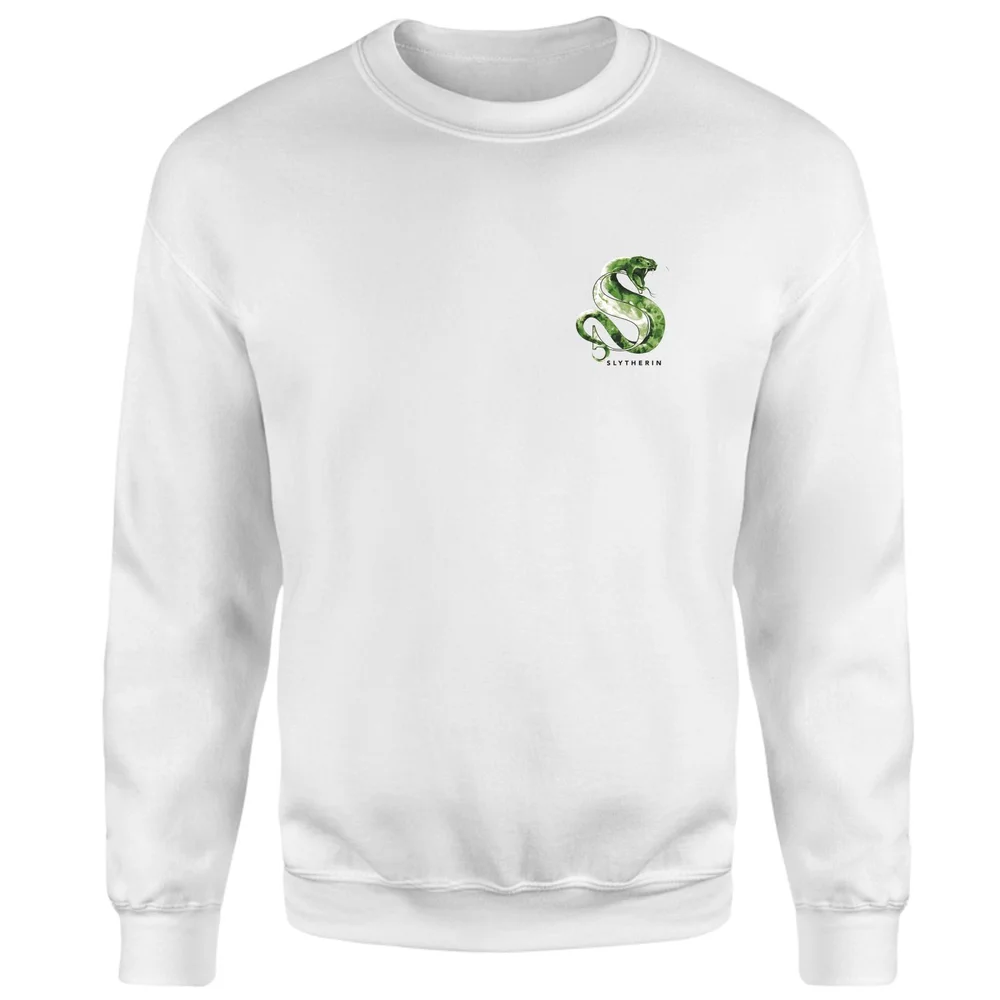 Harry Potter Slytherin Sweatshirt - White - S Bild 1