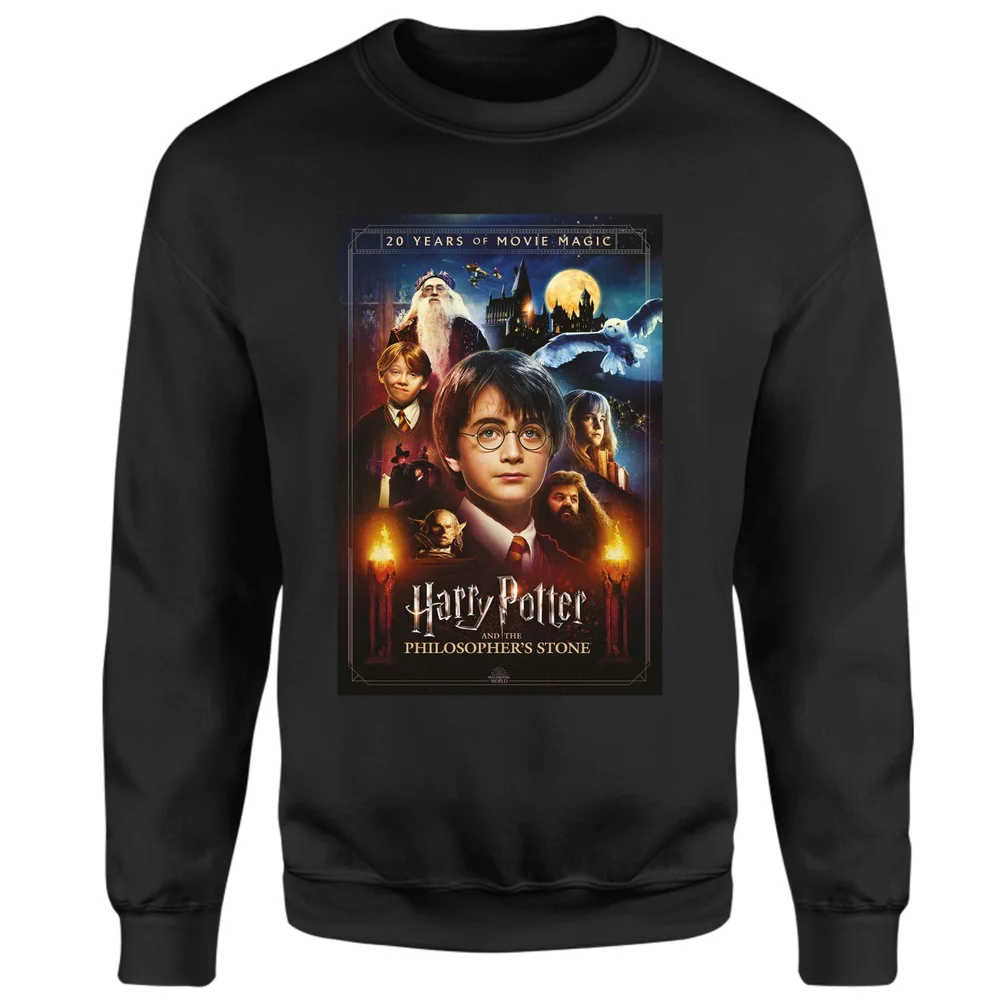 Harry Potter Philosopher's Stone Sweatshirt - Black - S Bild 1