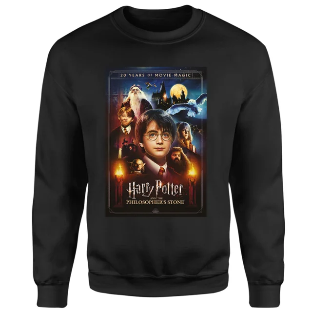 Harry Potter Philosopher's Stone Sweatshirt - Black