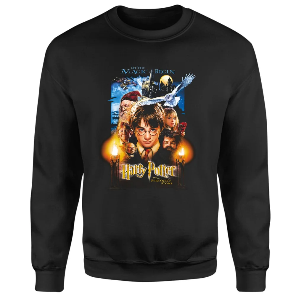 Harry Potter The Sorcerer's Stone Sweatshirt - Black - S Bild 1