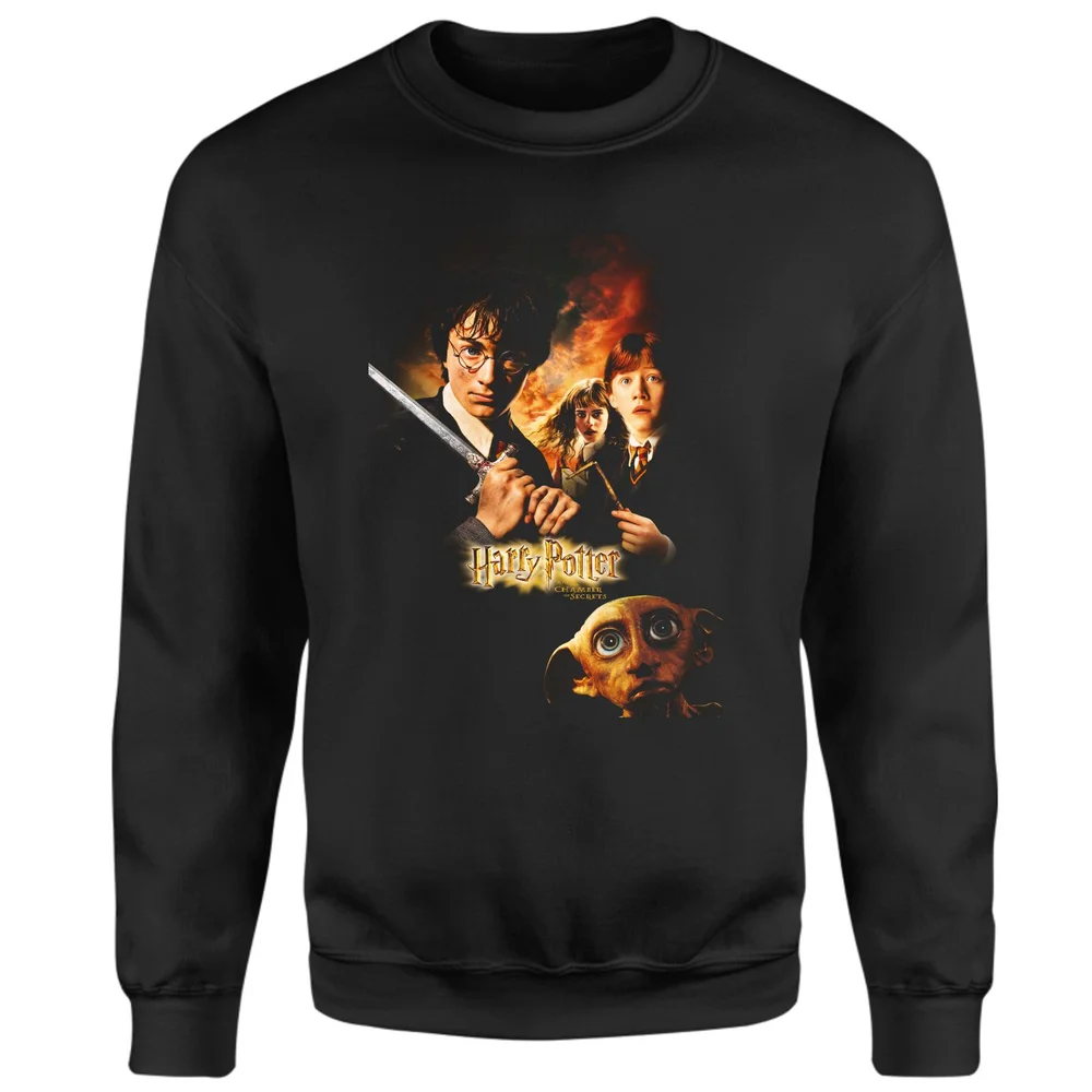 Harry Potter Chamber Of Secrets Sweatshirt - Black - XS Bild 1