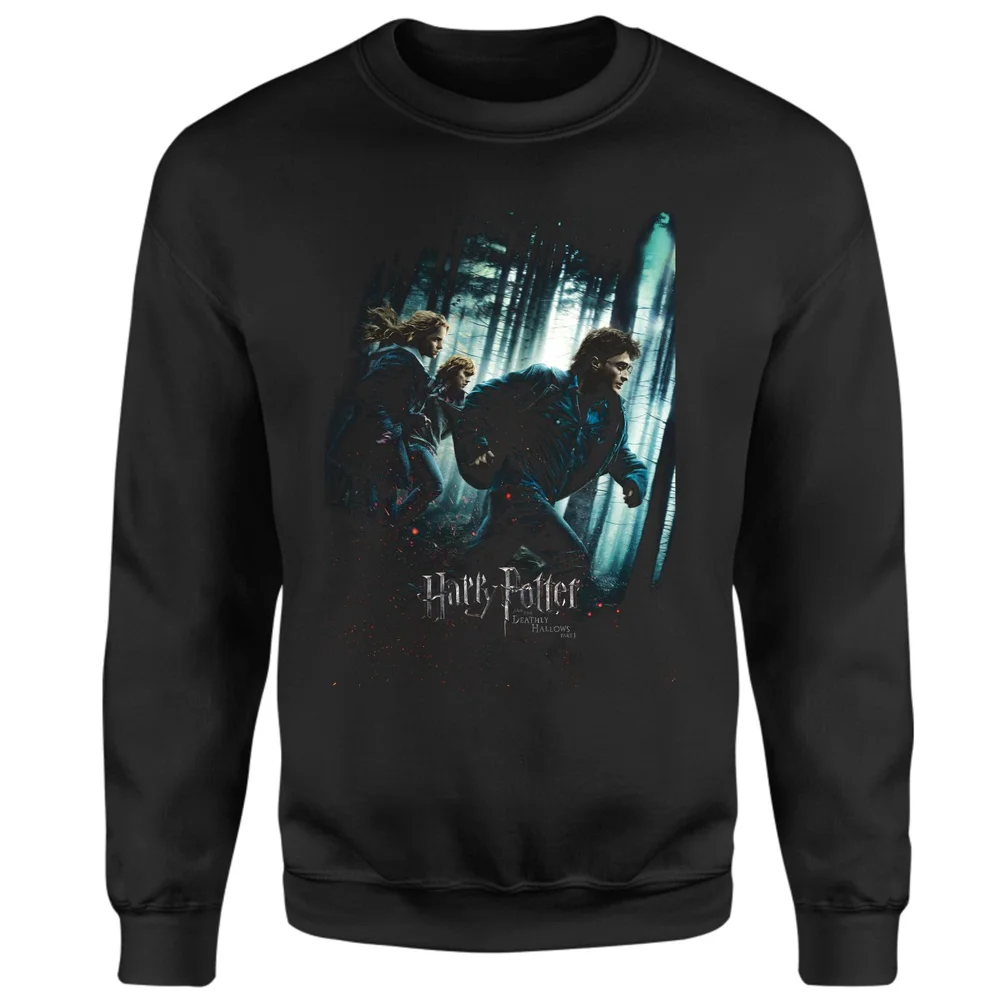 Harry Potter Deathly Hallows Part 1 Sweatshirt - Black - XS Bild 1