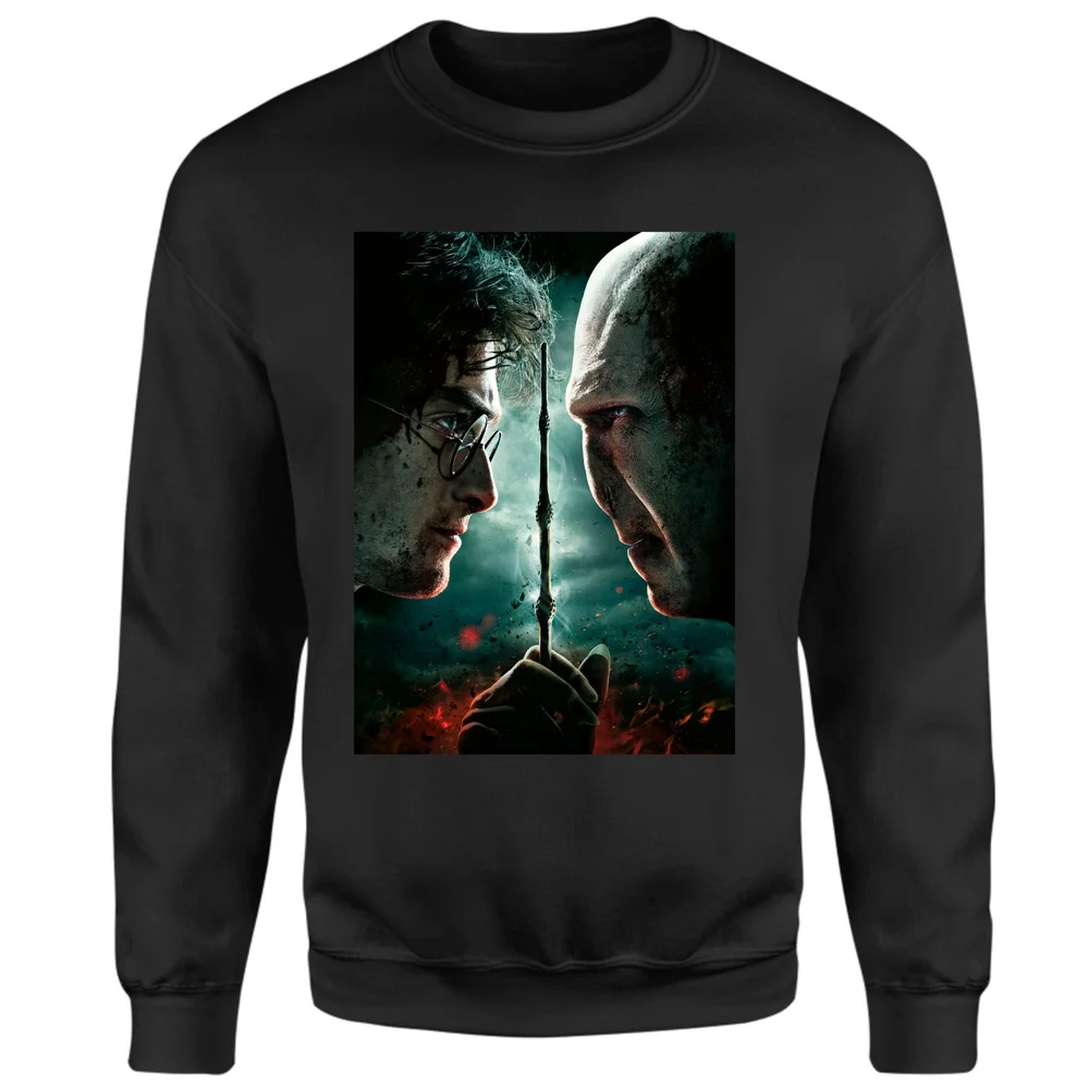Harry Potter Deathly Hallows - Part 2 Sweatshirt - Black - XS Bild 1