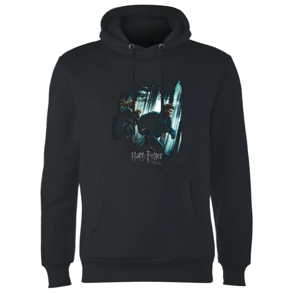 Harry Potter Deathly Hallows Part 1 Hoodie - Black - S Bild 1