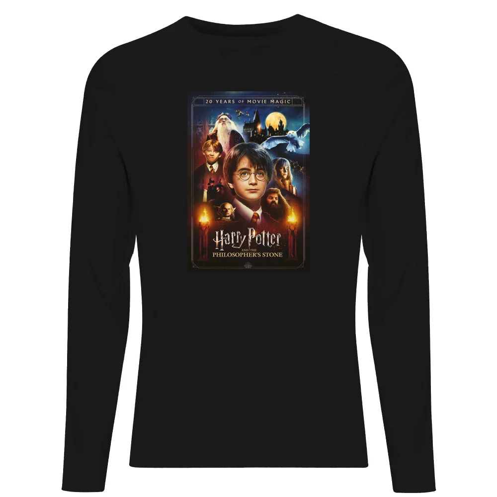 Harry Potter Philosopher's Stone Unisex Long Sleeve T-Shirt - Black - S Bild 1