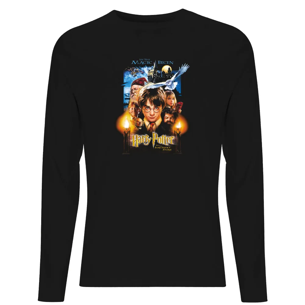 Harry Potter The Sorcerer's Stone Unisex Long Sleeve T-Shirt - Black - S Bild 1