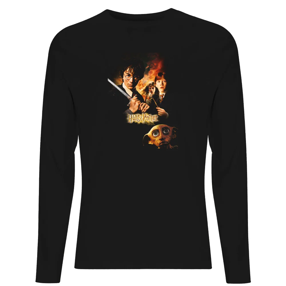 Harry Potter Chamber Of Secrets Unisex Long Sleeve T-Shirt - Black - XS Bild 1
