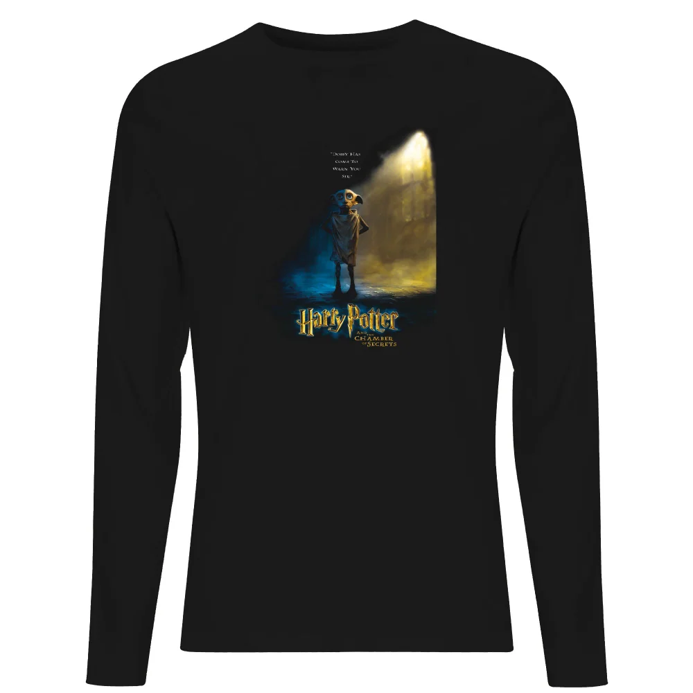 Harry Potter Chamber Of Secrets - Dobby Unisex Long Sleeve T-Shirt - Black - XS Bild 1