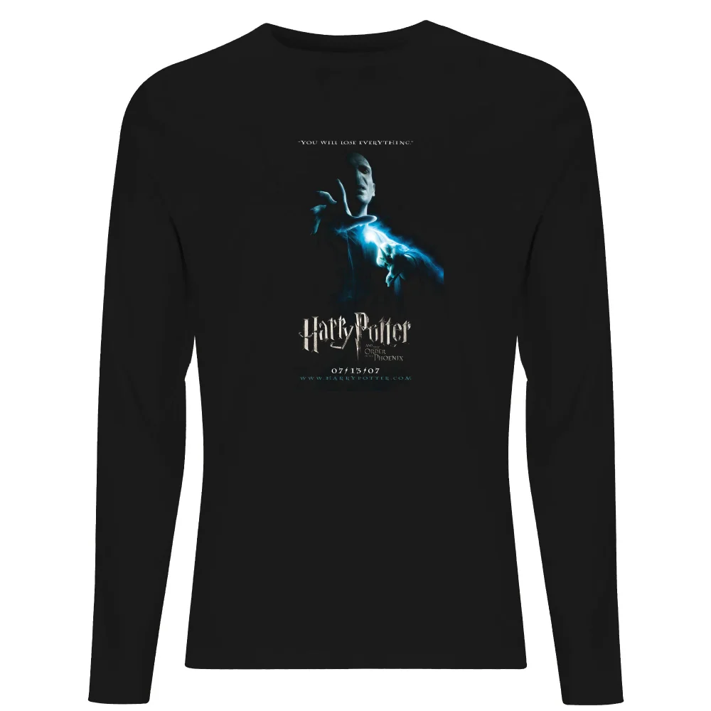 Harry Potter Order Of The Phoenix Unisex Long Sleeve T-Shirt - Black - S Bild 1