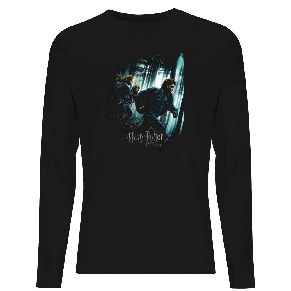 Harry Potter Deathly Hallows Part 1 Unisex Long Sleeve T-Shirt - Black - XS Bild 1