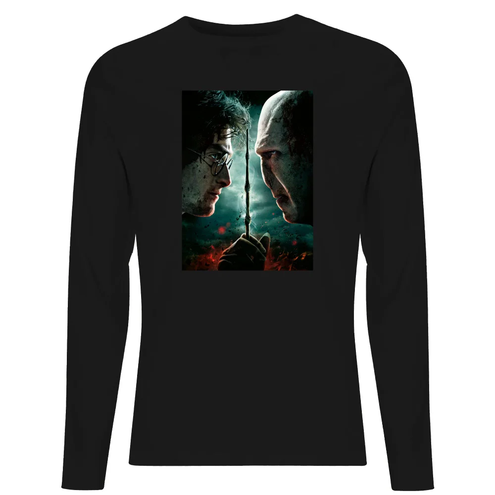 Harry Potter Deathly Hallows - Part 2 Unisex Long Sleeve T-Shirt - Black - XS Bild 1