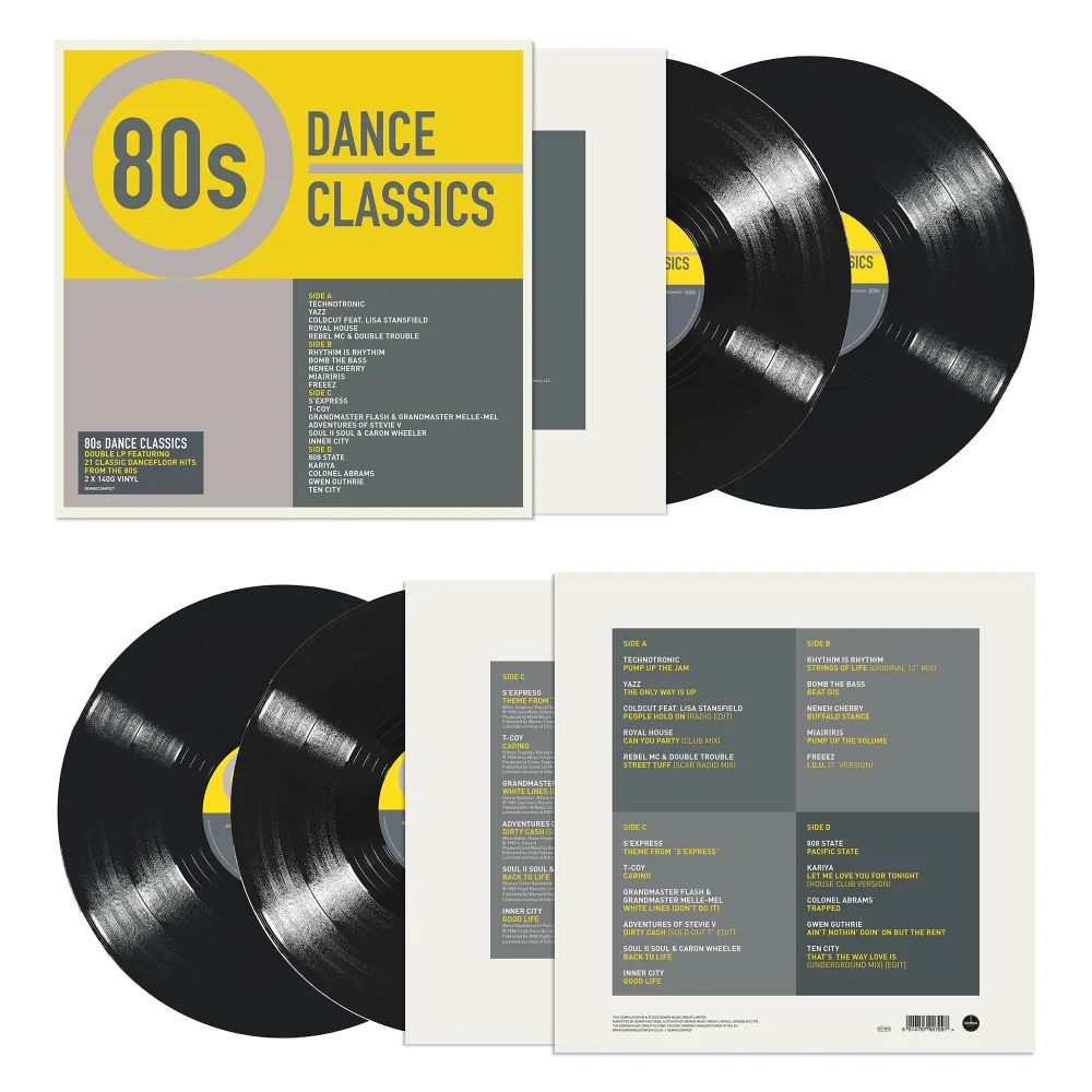 Various Artists - 80s Dance Classics (140g Black Vinyl) Bild 1