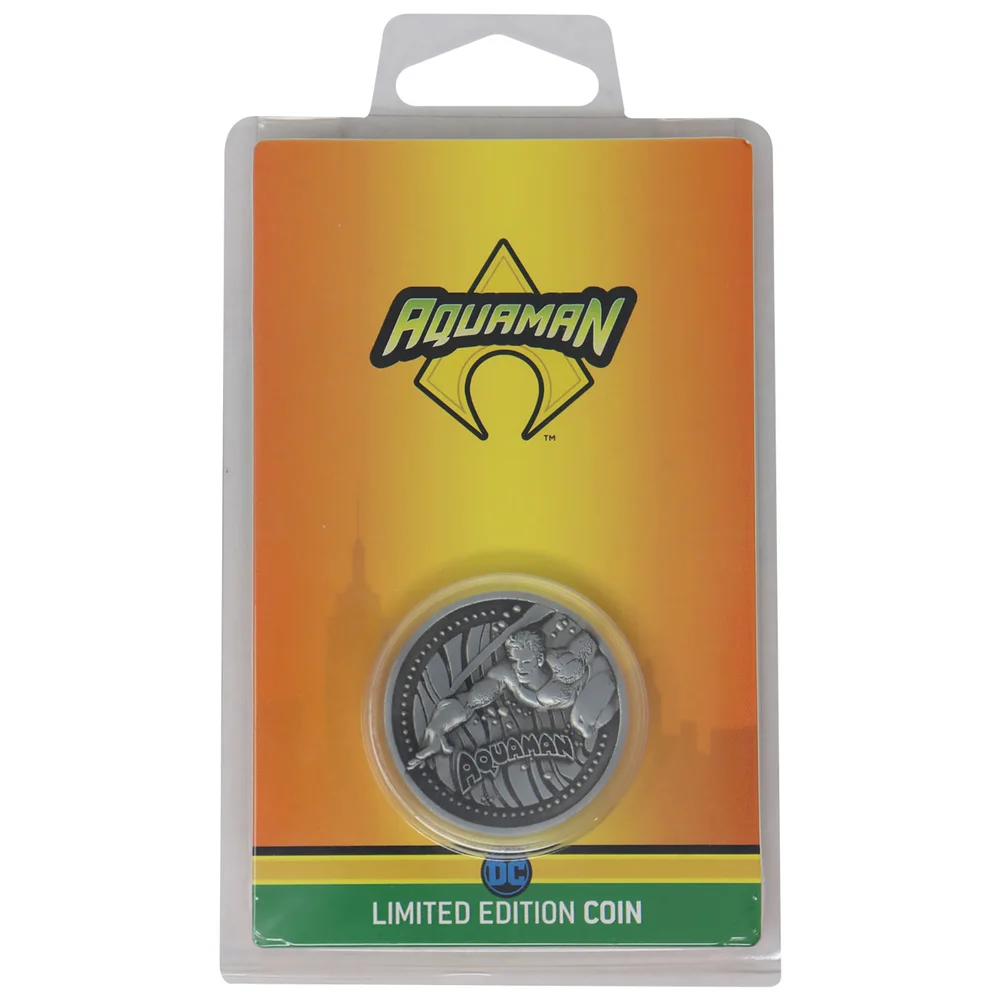 Fanattik Aquaman DC Comics Limited Edition Collectible Coin Bild 1