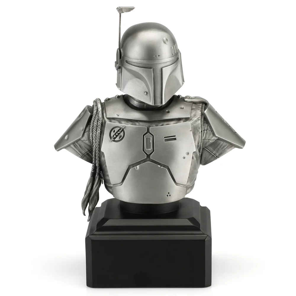 Royal Selangor Limited Edition Star Wars Boba Fett Pewter Bust (800 Pieces Worldwide) Bild 1