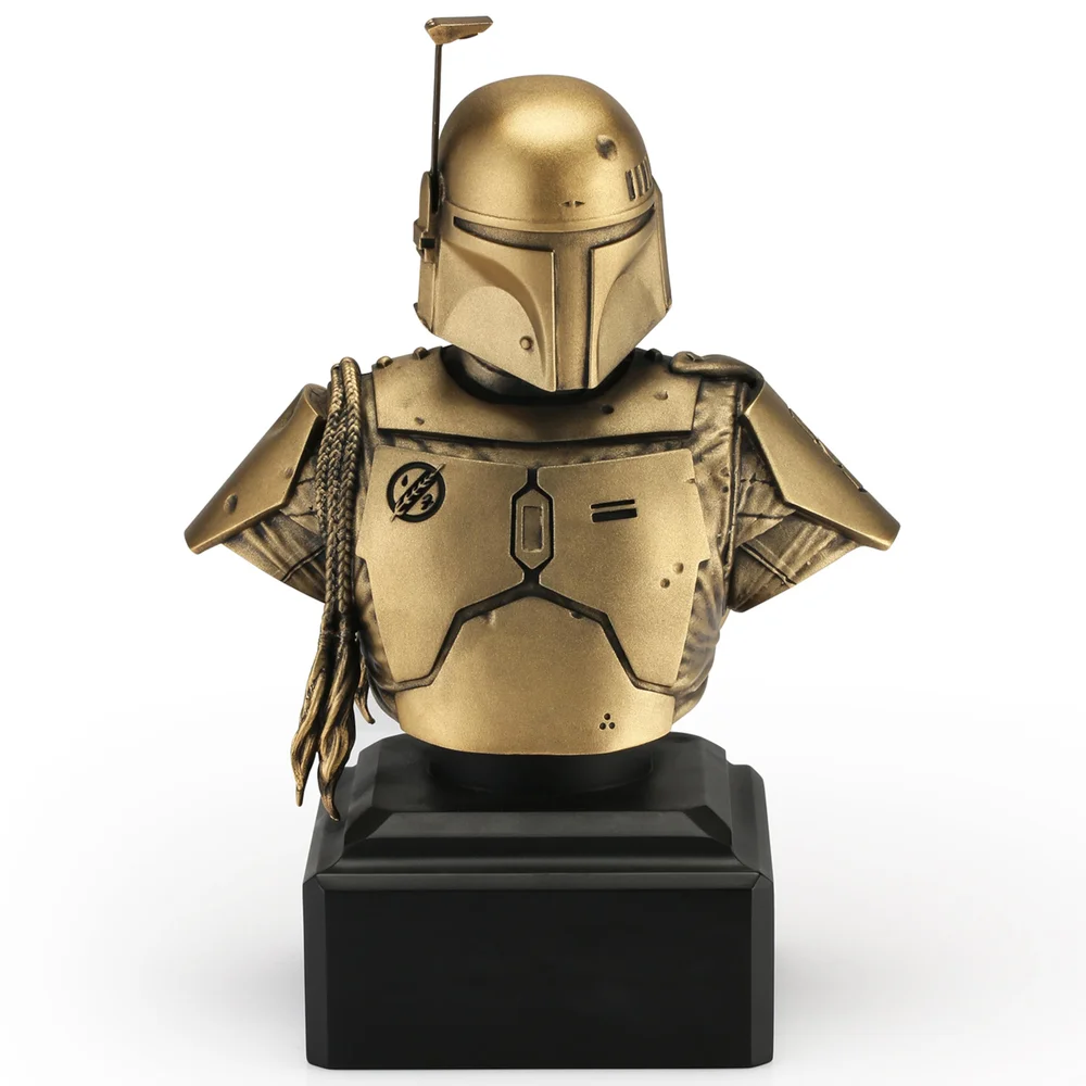 Royal Selangor Limited Edition Star Wars Boba Fett Gilt Bust (800 Pieces Worldwide) Bild 1