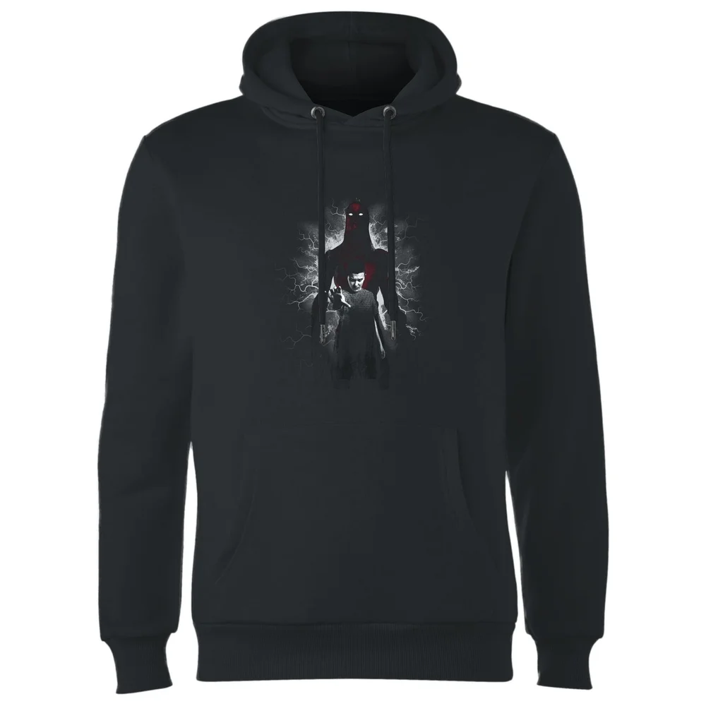 Stranger Things Eleven & Vecna Hoodie - Black - S Bild 1