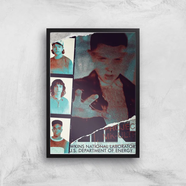 Stranger Things National Laboratory Giclee Art Print