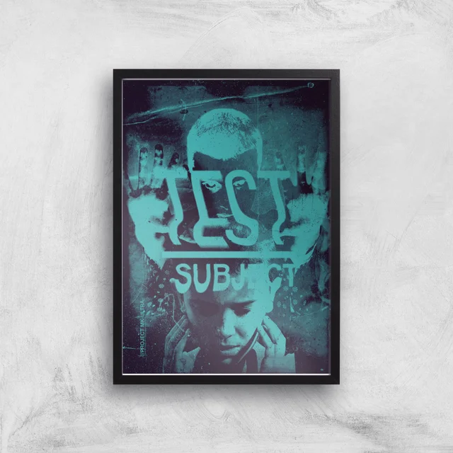 Stranger Things Test Subject Giclee Art Print