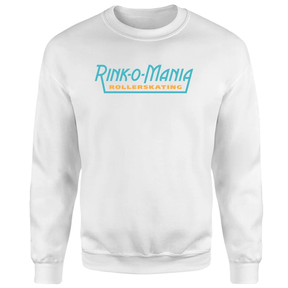 Stranger Things Rollerskating Sweatshirt - White - S Bild 1