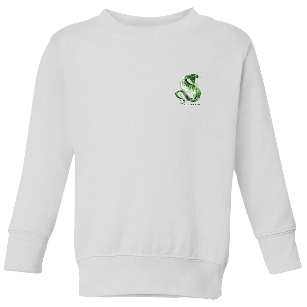 Harry Potter Slytherin Kids' Sweatshirt - White - 3-4 Jahre Bild 1
