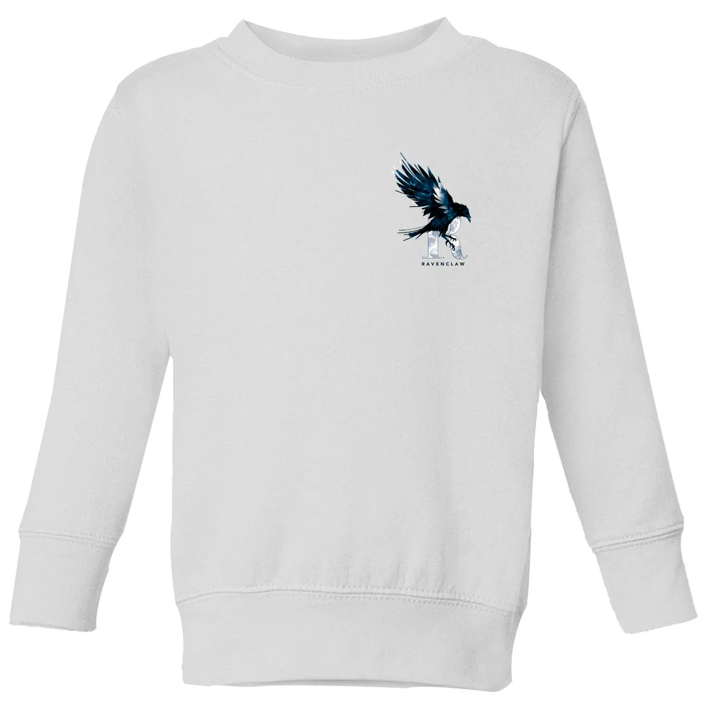 Harry Potter Ravenclaw Kids' Sweatshirt - White - 11-12 Jahre Bild 1