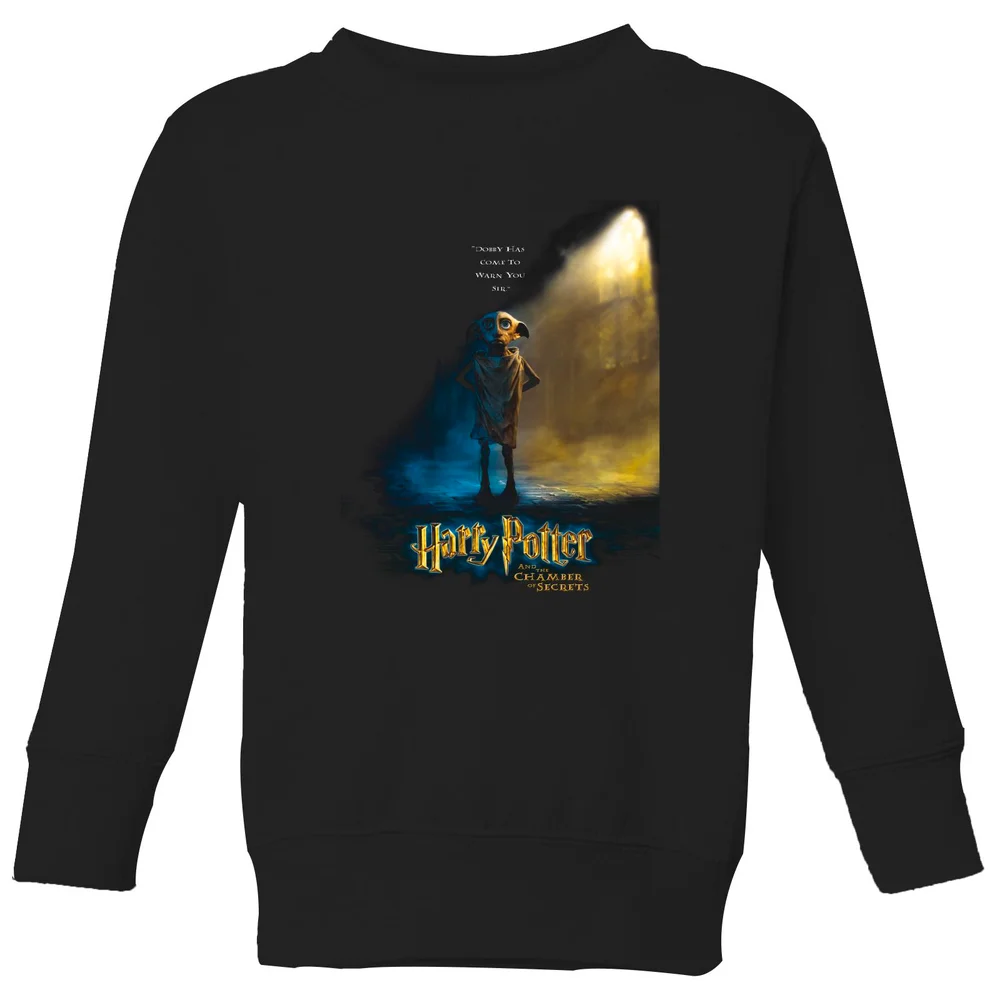 Harry Potter Chamber Of Secrets - Dobby Kids' Sweatshirt - Black - 3-4 Jahre Bild 1
