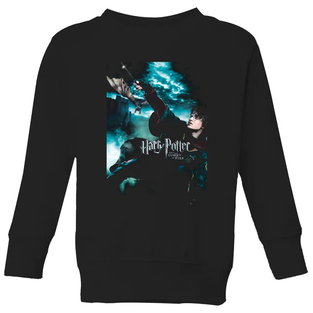 Harry Potter Goblet Of Fire Kids' Sweatshirt - Black