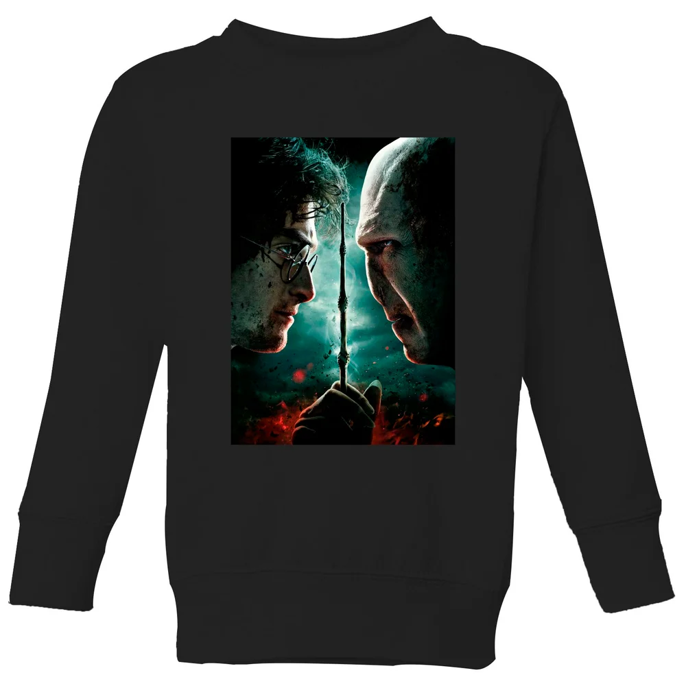 Harry Potter Deathly Hallows - Part 2 Kids' Sweatshirt - Black - 3-4 Jahre Bild 1