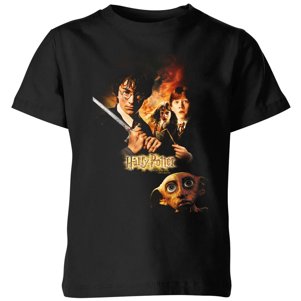 Harry Potter Chamber Of Secrets Kids' T-Shirt - Black - 3-4 Jahre Bild 1