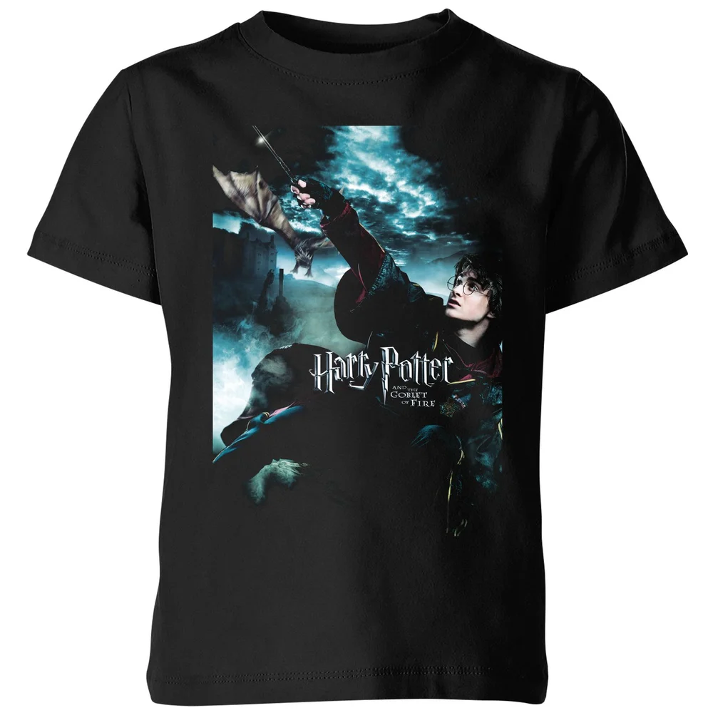 Harry Potter Goblet Of Fire Kids' T-Shirt - Black - 3-4 Jahre Bild 1