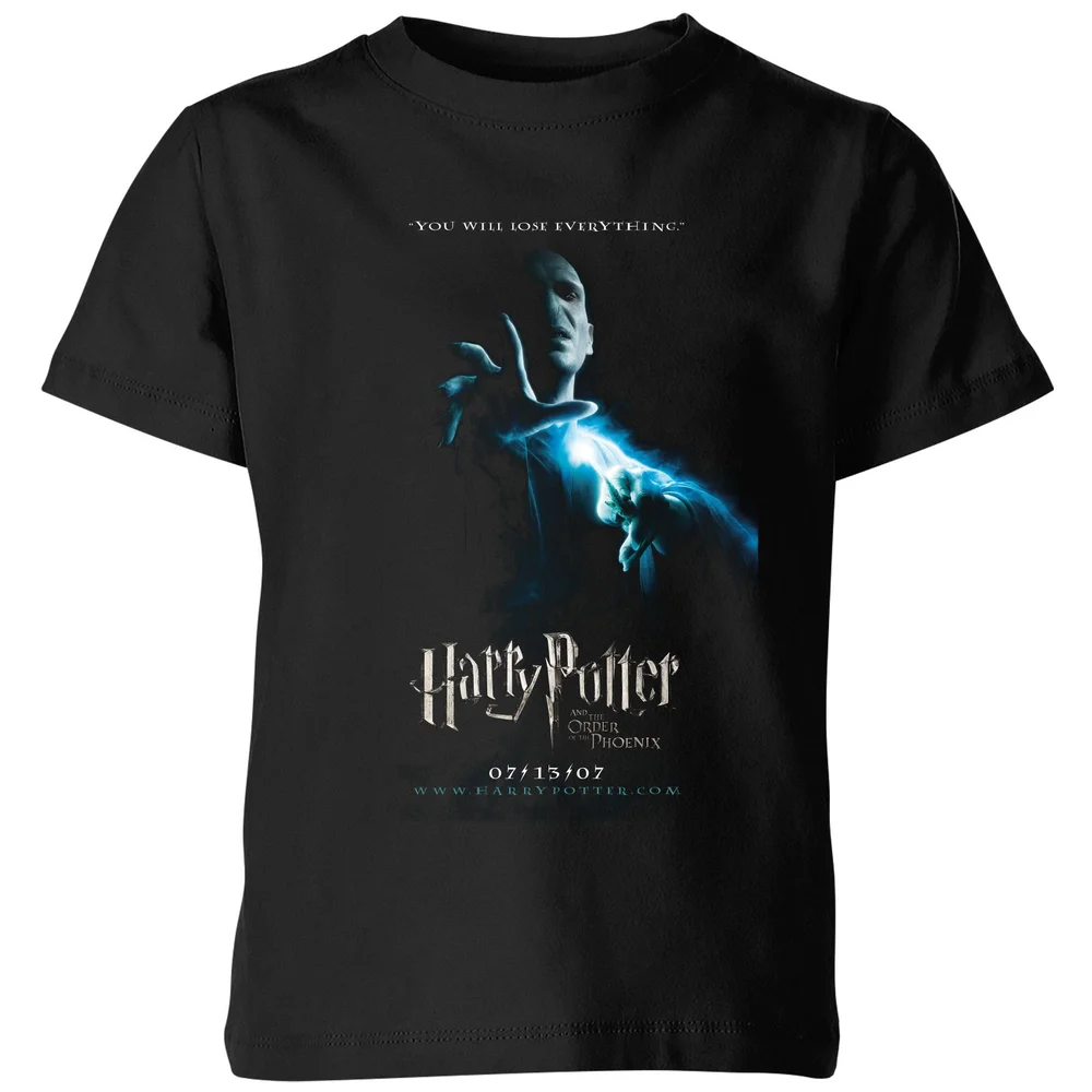 Harry Potter Order Of The Phoenix Kids' T-Shirt - Black - 3-4 Jahre Bild 1