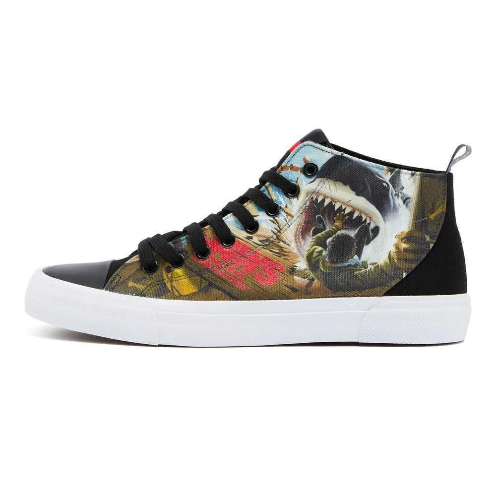 Akedo x Jaws Bigger Boat High Top - Black - UK 10 / EU 44.5 / US Men's 10.5 / US Women's 12 Bild 1