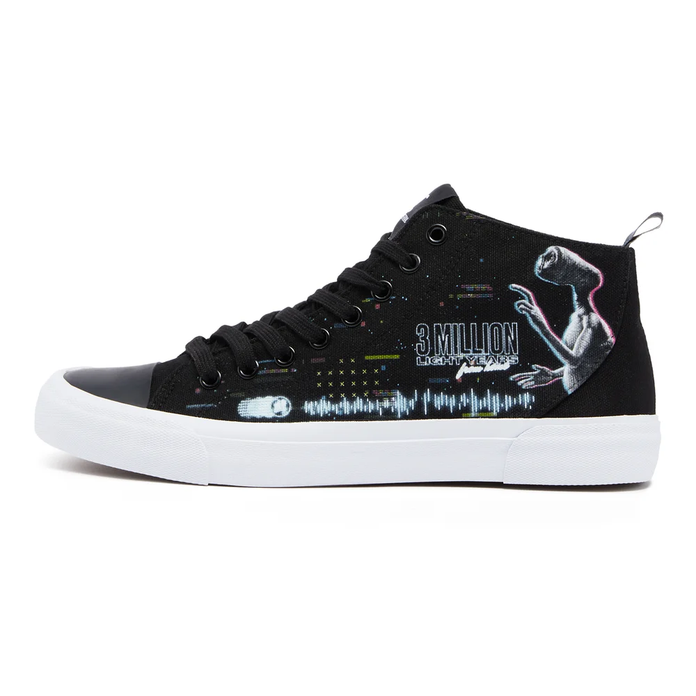 Akedo x E.T. The Extra Terrestrial Glitch High Top - Black - UK 10 / EU 44.5 / US Men's 10.5 / US Women's 12 Bild 1