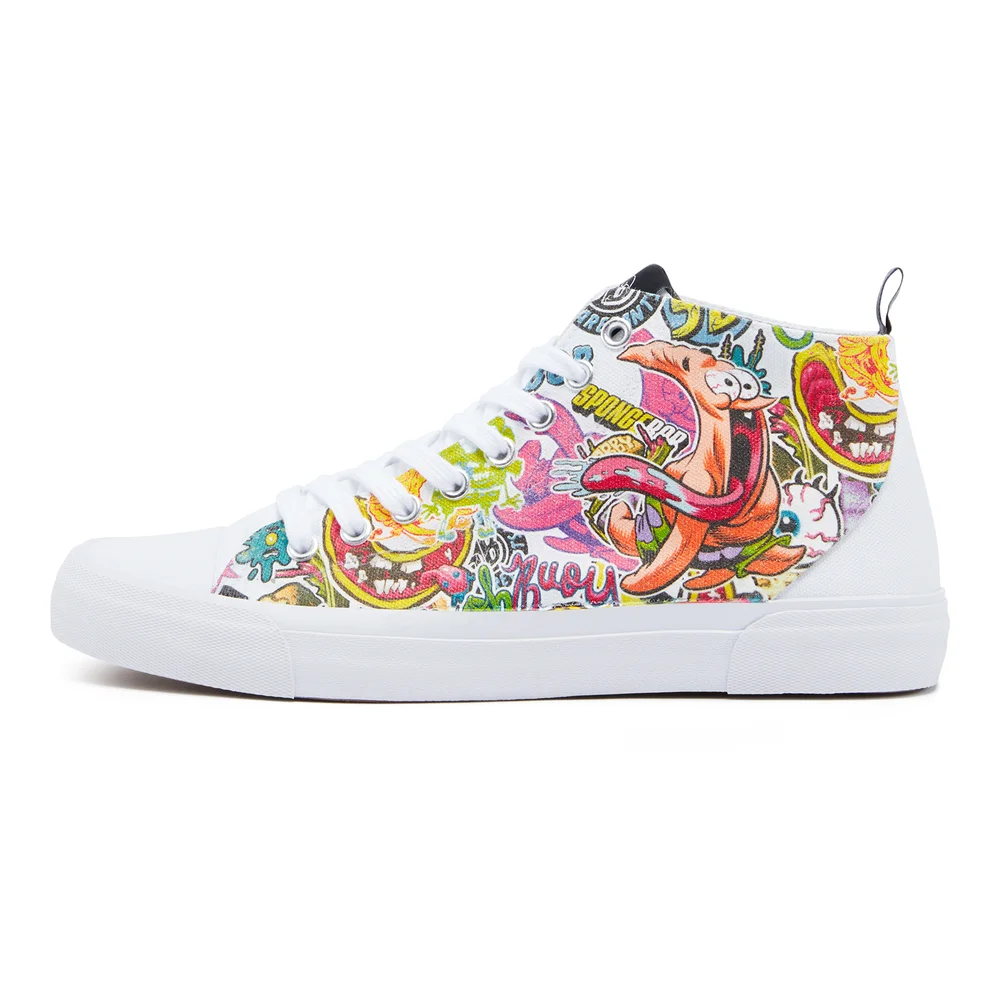Akedo x SpongeBob SquarePants High Top - White - UK 3 / EU 35.5 / US Men's 3.5 / Women's 5 Bild 1